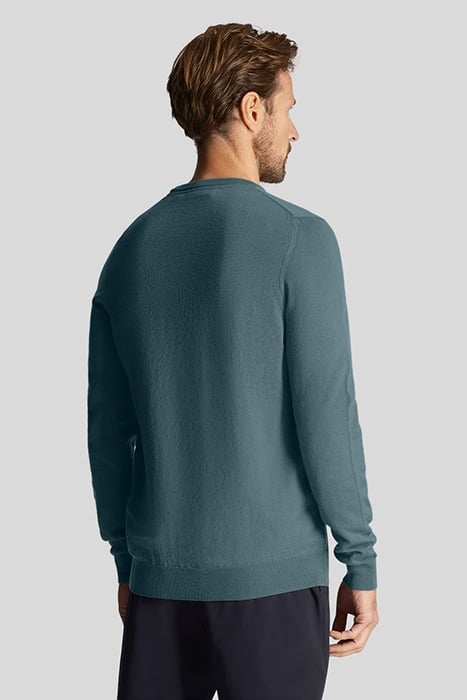 GOLF CREW NECK PULLOVER IRON BLUE 2