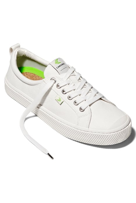 UNISEX OCA LOW OFF-WHITE CANVAS SNEAKER 2