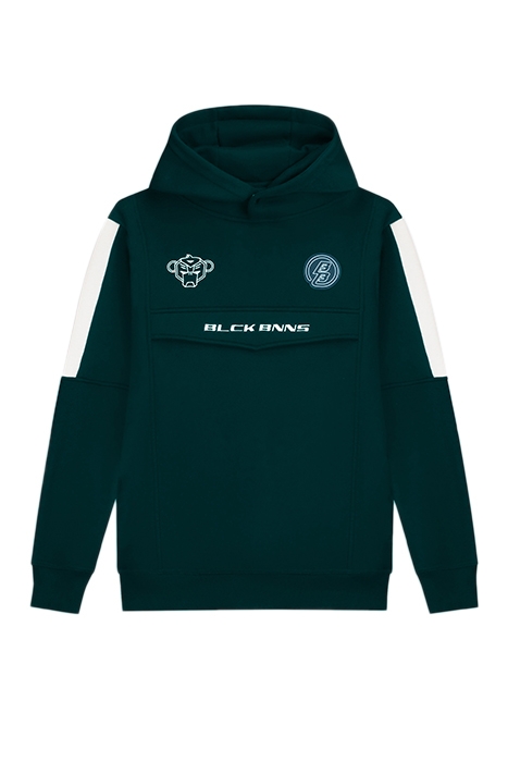 ANORAK STRIPE HOODIE PINE GREEN 4