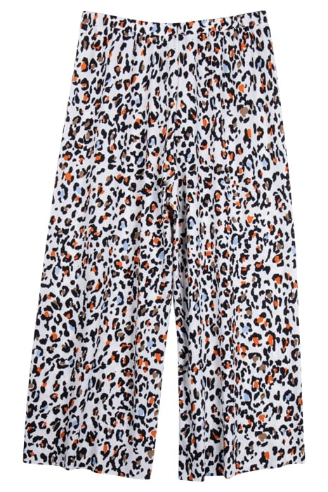 S.OLIVER PANTS WHITE PRINT 2