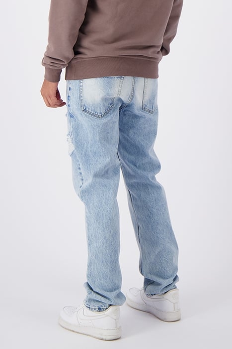 DAMAGED DENIM BLUE 5