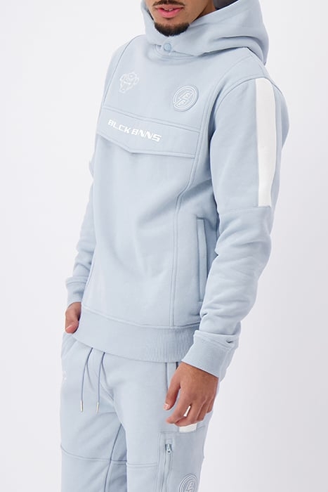 ANORAK STRIPE HOODIE BLUE 5