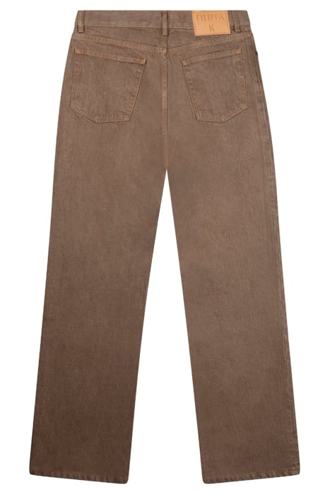 BOOTCUT JEANS CANE BROWN 2