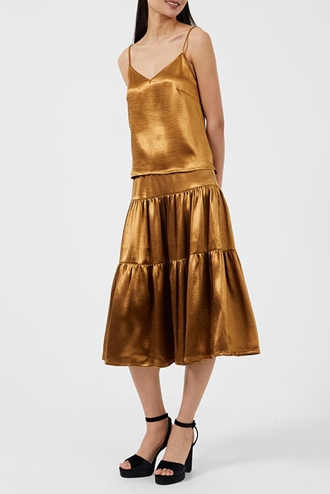 DENNEY SATIN CAMI BROWN 2