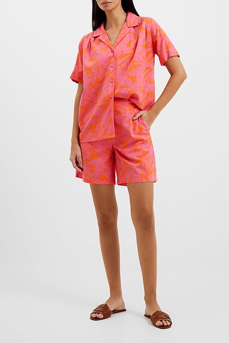 BIA ALANIA LYOCELL BLEND SHORT ORANGE 2