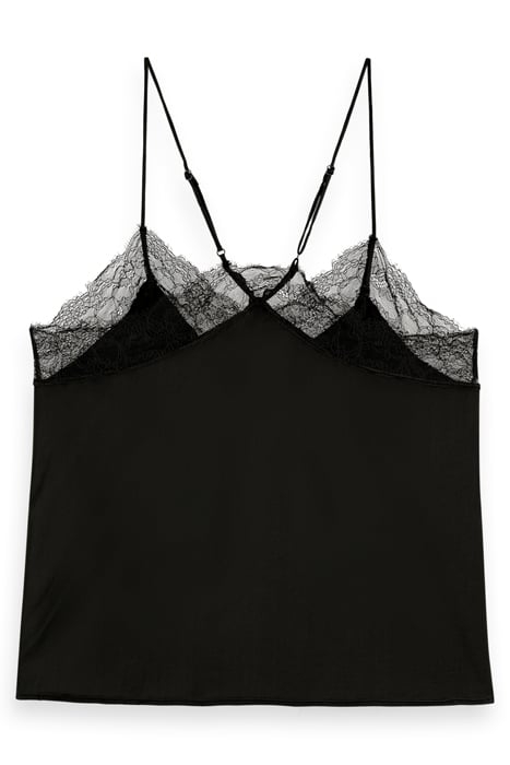 CAMISOLE WITH LACE DETAIL VINYL 5