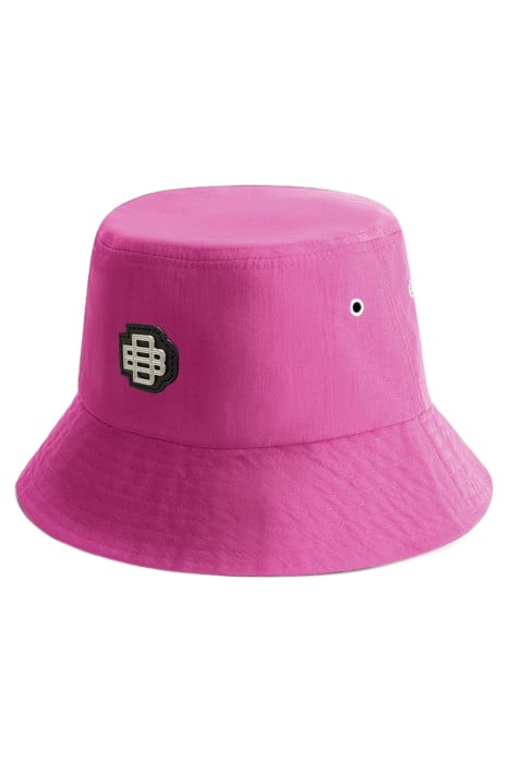 MONOGRAM BUCKET HAT PINK 1