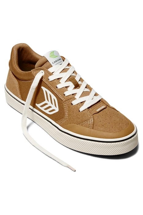UNISEX VALLELY SKATE CAMEL SUEDE AND CORDURA SNEAKER 2