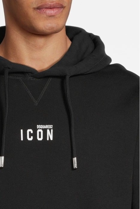 HOODIE ICON BLACK 4