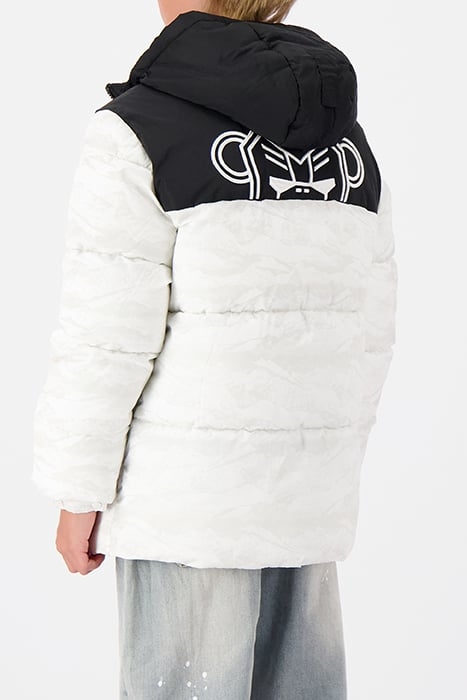 PEEK FREEZE PUFFER JACKET WHITE 2