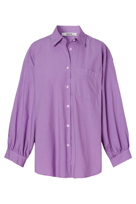 ELVI POPLIN SHIRT HEATHER 3
