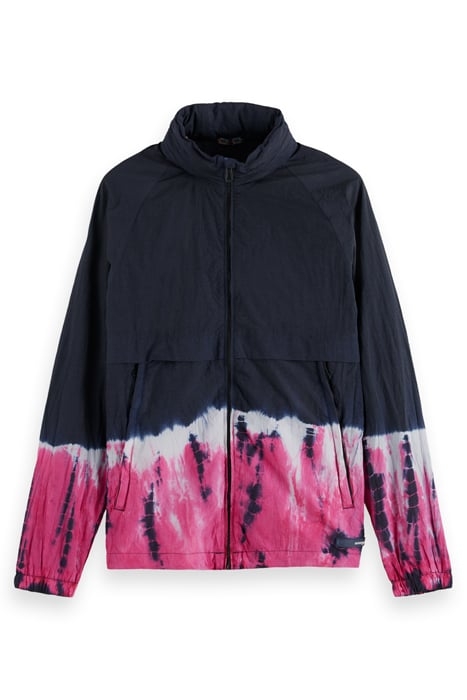 WORKOUT - TIE-DYED HOODED ZIP-THRU JACKET MULTICOLOUR TIE DY 4