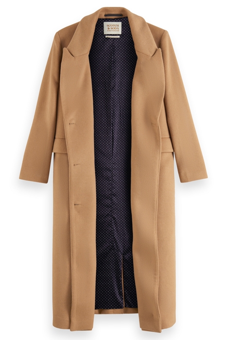 DOUBLE BREASTED WOOLEN COAT DUNE 5