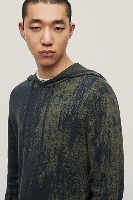THOMPSON REGULAR FIT POP UP HOODIEWITH J EUCALYPTUS 3