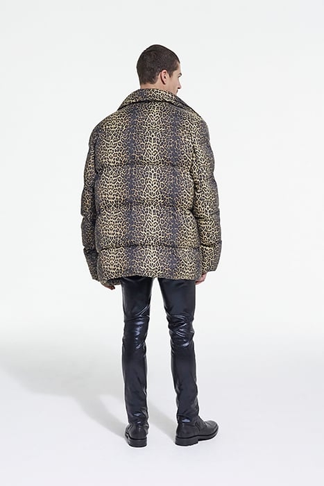 OVERSIZE DOWN JACKET LEOPARD 4