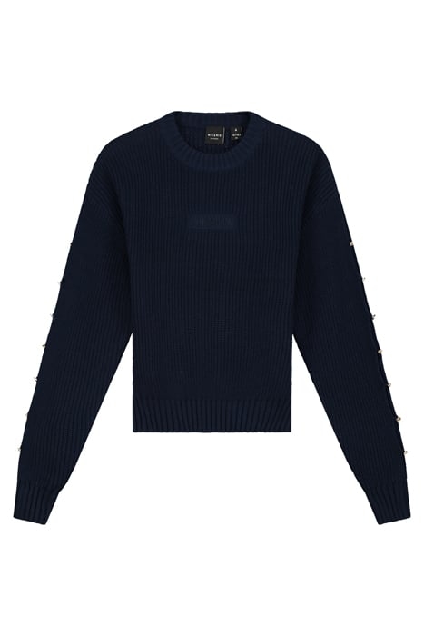 STONE PULLOVER ROYAL BLUE 2