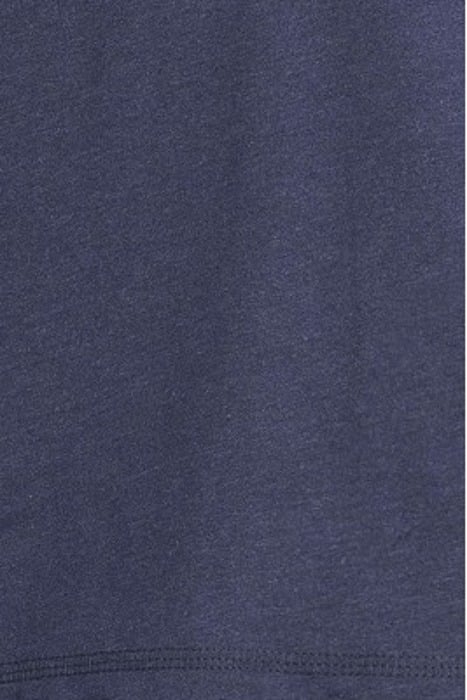 LIAMSI FRONT PRINT TEE+ DUKE BLUE MELANGE 5