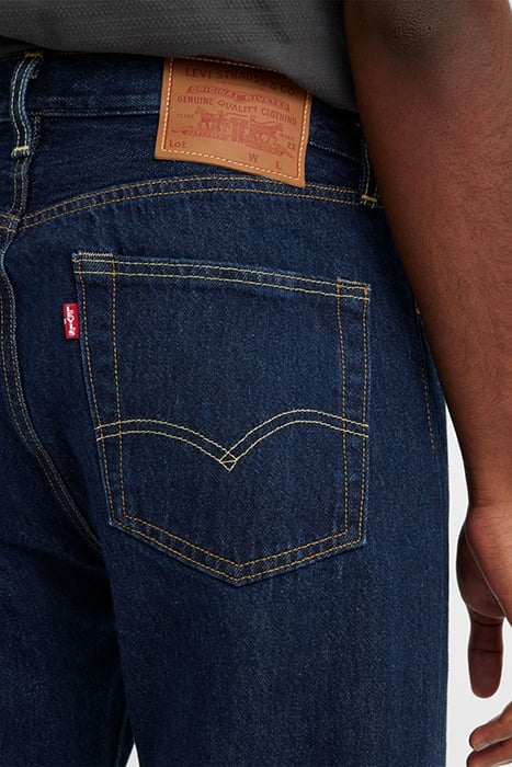 501 STRAIGHT JEANS NAVY 6