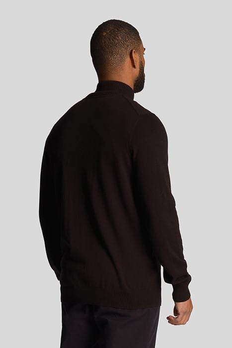 FULL ZIP JUMPER JET BLACK 2
