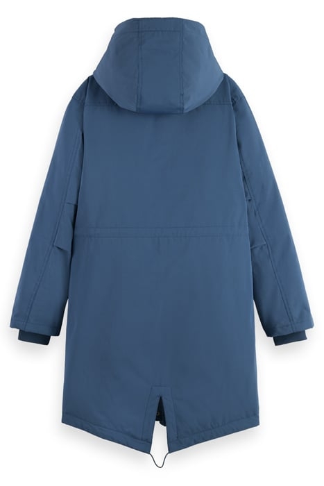 WATER REPELLENT MID LENGTH PARKA WITH REPREVE® FILLING DUSTY 5