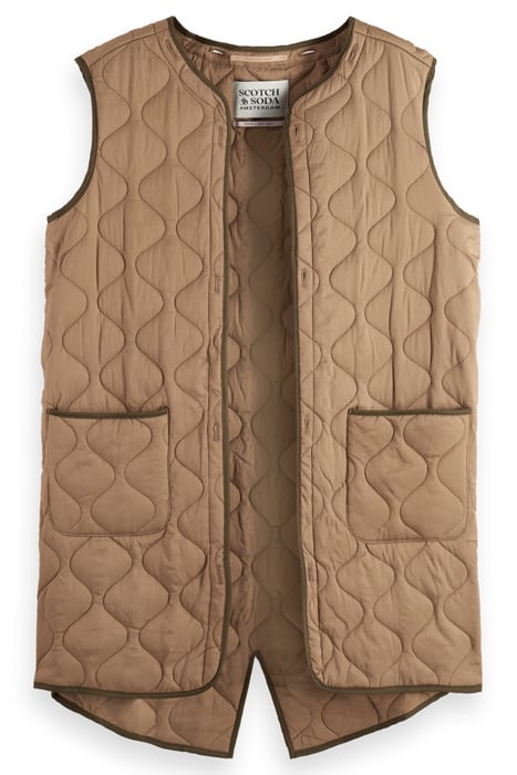 PARKA WITH DETACHABLE INNER GILET MILITARY 7
