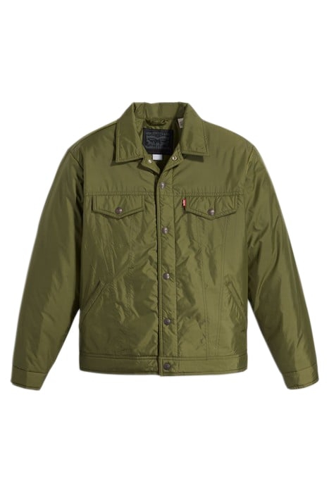 RELAXED JEANS LIGHT JACKET GREEN 3