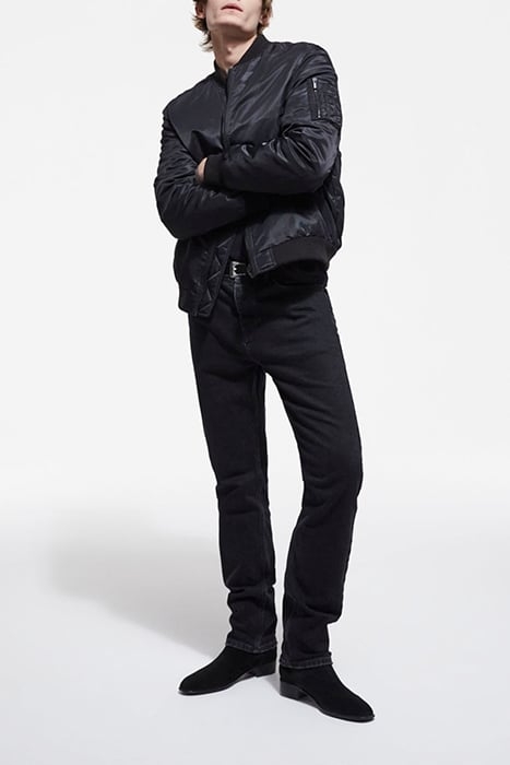 BLOUSON COL OFFICIER ZIP DEVANT BLACK 3