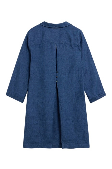 BLAIRE LINEN TUNIC DARK NAVY 2