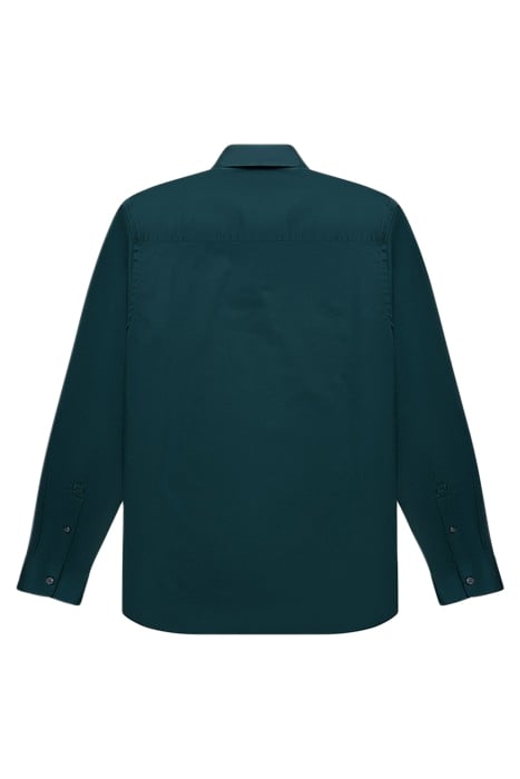 SLIM/CUTAWAY COLLAR STRETCH SH DARK GREEN 2