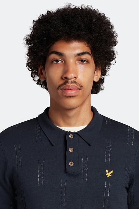 DOT CABLE POLO DARK NAVY 5