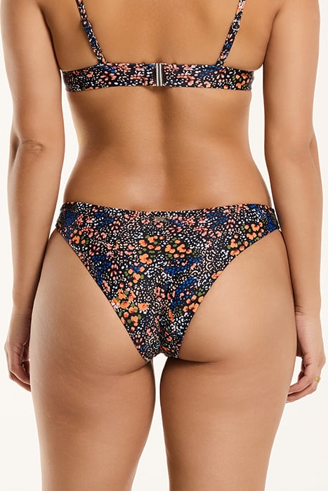 LADIES BOBBY BIKINI SET SPOTTED FLOWER BLACK SPOTTED FLOWER 6