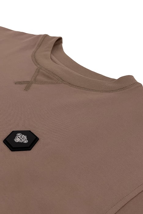 HEX RELAX TEE BROWN 4