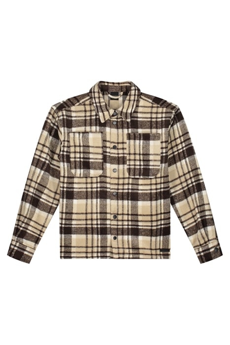 LUCAS SHIRT JACKET CHOCOLATE 2