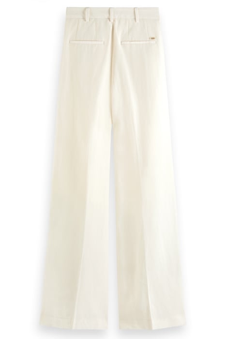HANA - TAILORED HIGH RISE WIDE LEG PANTS ECRU 5