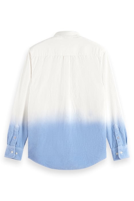DIP DYE CORDUROY SHIRT OFF WHITE 5