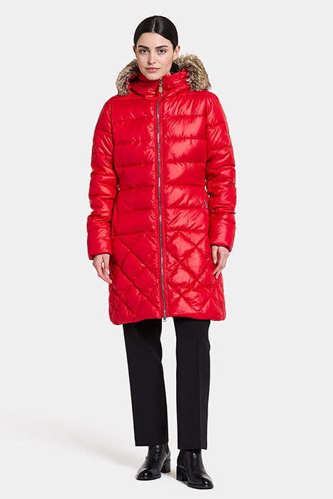 ESTER WNS PARKA CHILI RED 2
