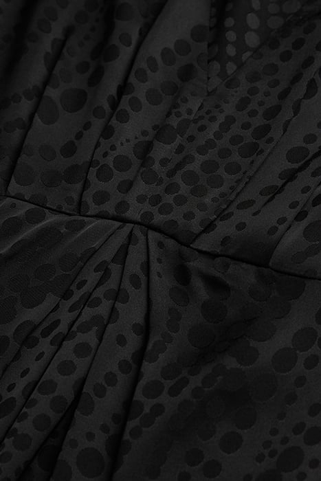 ROBE LONGUE JACQUARD PEARLS BLACK 5