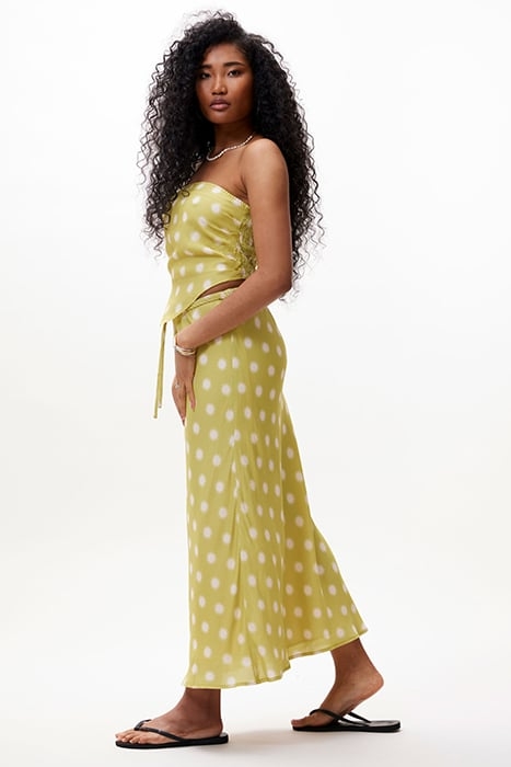 FLUID STRAP SKIRT PALM 4