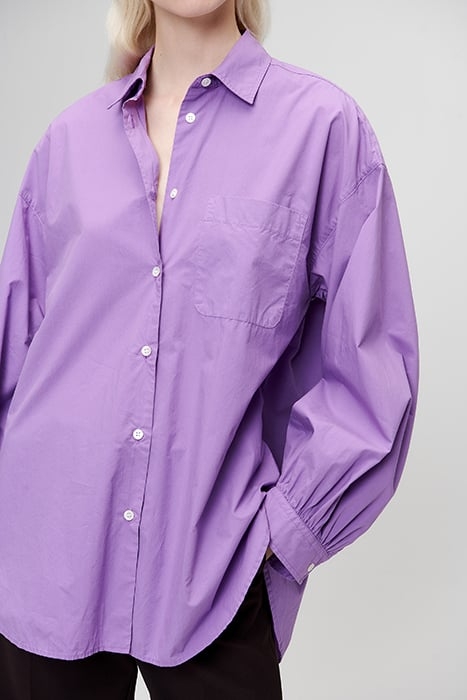 ELVI POPLIN SHIRT HEATHER 4