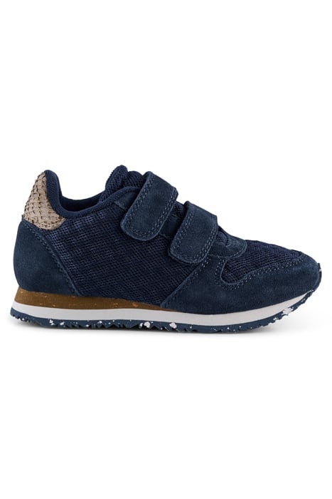YDUN SUEDE MESH KIDS NAVY 1