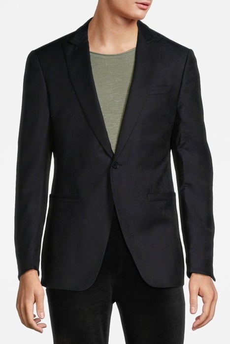 JAKE FIT - ONE BUTTON NOTCH LAPEL TEXEDO MIDNIGHT 1