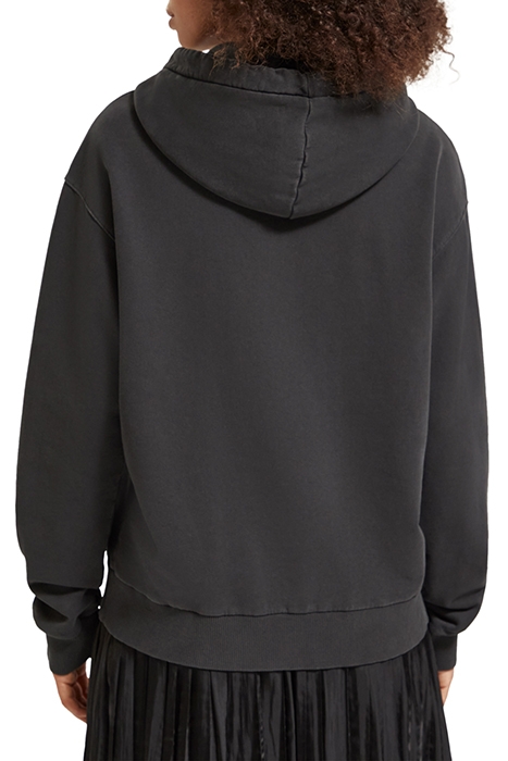 AMSTERDAM BEAT RELAXED FIT WASHED HOODIE EVENING BLACK 2
