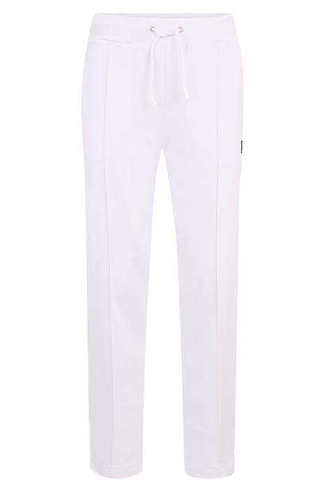 CIGARETTE FIT SWEATPANTS WHITE 4