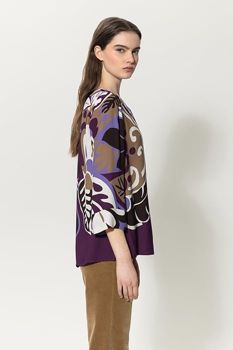 BLOUSE WITH FLOWER PRINT MULTI 5