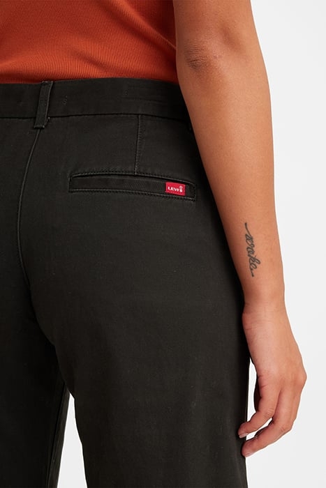 BAGGY STRAIGHT JEANS PANT BLACK 5