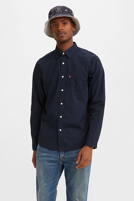 CLASSIC CASUAL SHIRT NAVY 1