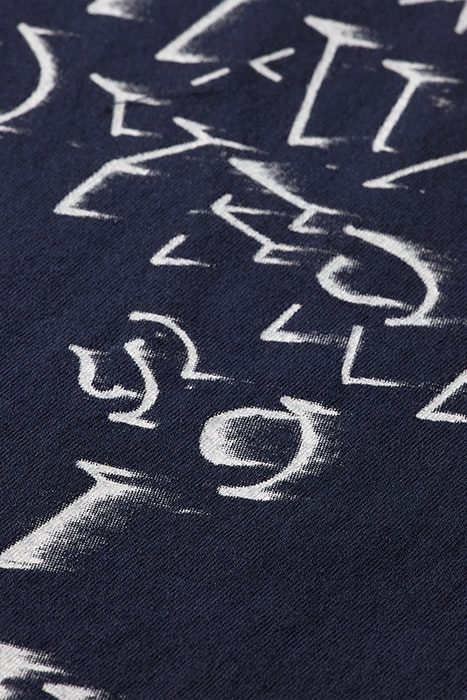 GRAPHIC PRINT T-SHIRT WASHED NAVY 7