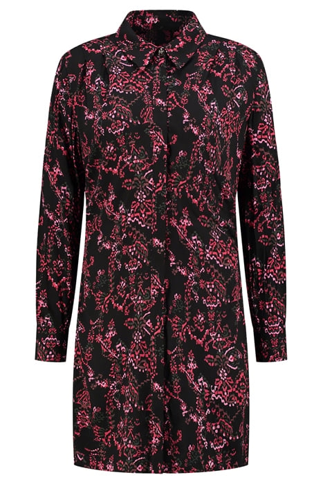 SIENA DRESS AZTEC FLOWER CHILI 1