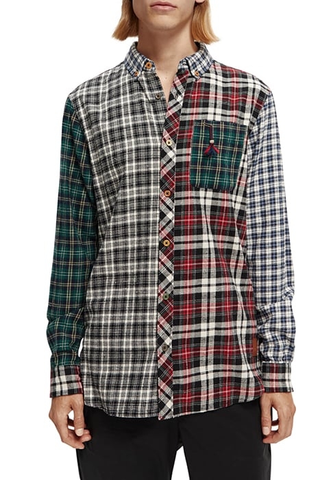 REGULAR-FIT MIX AND MATCH CHECKED SHIRT COMBO E 1