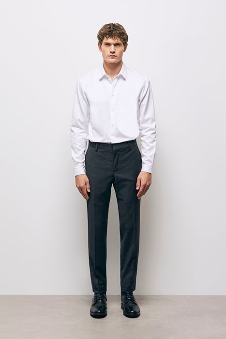 PANTALON COSTUME MOTIF MICRO PIED DE POULE BLACK 1